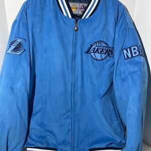 Vintage unique sports lakers jacket‎